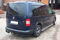 Volkswagen Caddy 2004–2010 Takakulmapalat AK003 Black (2 kpl, ruostumaton teräs) kuva 6