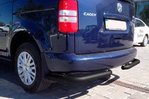 Volkswagen Caddy 2004–2010 Takakulmapalat AK003 Black (2 kpl, ruostumaton teräs) kuva 7