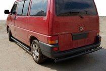 Volkswagen T4 Transporter 1990–2003 Takasuojakaari AK002 Black (ruostumaton teräs) kuva 2