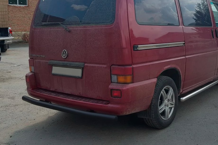 Volkswagen T4 Transporter 1990–2003 Takasuojakaari AK002 Black (ruostumaton teräs) Image