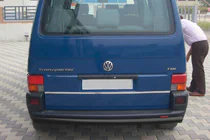 Volkswagen T4 Caravelle/Multivan 1990–2003 Takasuojakaari AK002 Black (ruostumaton teräs) kuva 5