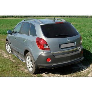 Takasuojakaari AK002 Black (ruostumaton teräs) Opel Antara 2006–2017