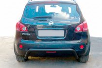Nissan Qashqai 2007–2010 Takakaari AK007 Black (ruostumaton teräs) kuva 1