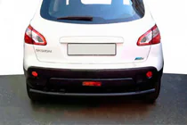 Nissan Qashqai 2010–2014 Takakaari suora Black (ruostumaton teräs) kuva 1
