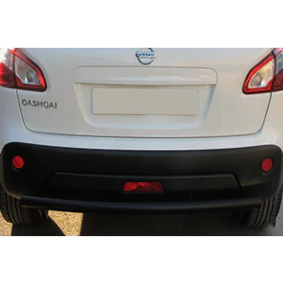 Takakaari suora Black (ruostumaton teräs) Nissan Qashqai 2010–2014 kuva 2