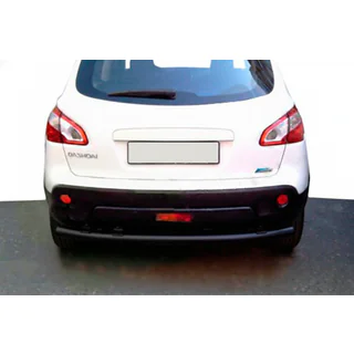 Takakaari suora Black (ruostumaton teräs) Nissan Qashqai 2010–2014 kuva 1