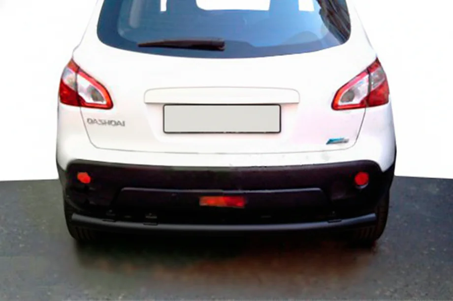 Nissan Qashqai 2010–2014 Takakaari suora Black (ruostumaton teräs) Image