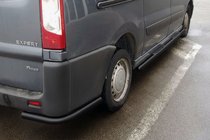 Fiat Scudo 2007–2015 Takakulmat AK003 Black (2 kpl, ruostumaton teräs) kuva 1