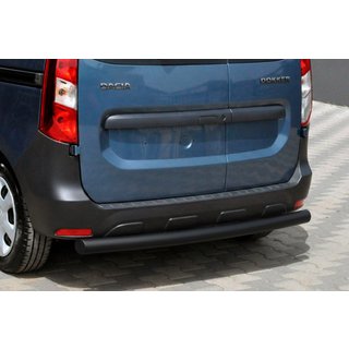Takasuojakaari AK002 Black (ruostumaton teräs) Dacia Dokker 2013–2022 kuva 1