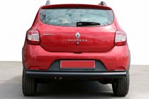 Dacia Sandero 2013–2020 Takasuojakaari AK002 Black (ruostumaton teräs) kuva 1