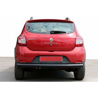 Takasuojakaari AK002 Black (ruostumaton teräs) Dacia Sandero 2013–2020 kuva 1