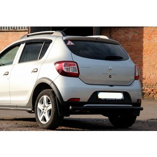 Takasuojakaari AK002 Black (ruostumaton teräs) Dacia Sandero 2013–2020 kuva 3