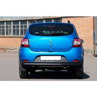 Takasuojakaari AK002 Black (ruostumaton teräs) Dacia Sandero 2013–2020 kuva 4