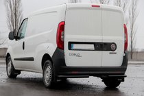 Fiat Doblo II 2010–2022 Takakulmaputket AK003 Black (ruostumaton teräs) kuva 4