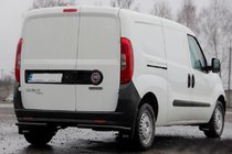 Fiat Doblo II 2010–2022 Takakulmaputket AK003 Black (ruostumaton teräs) kuva 2