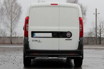 Fiat Doblo II 2010–2022 Takakulmaputket AK003 Black (ruostumaton teräs) kuva 3