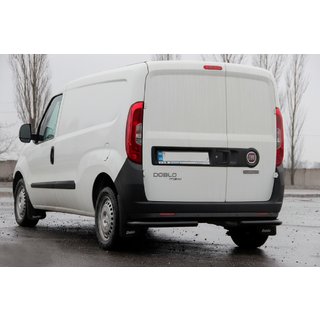 Takakulmaputket AK003 Black (ruostumaton teräs) Fiat Doblo II 2010–2022 kuva 4