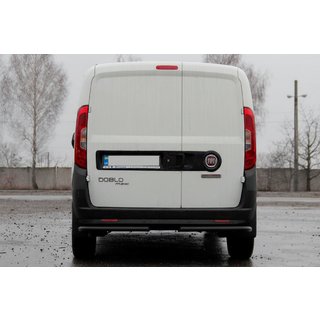 Takakulmaputket AK003 Black (ruostumaton teräs) Fiat Doblo II 2010–2022 kuva 3