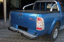 Ford Ranger 2007–2011 Takakulmat AK003 Black (2 kpl, ruostumaton teräs) kuva 1