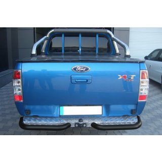 Takakulmat AK003 Black (2 kpl, ruostumaton teräs) Ford Ranger 2007–2011 kuva 2