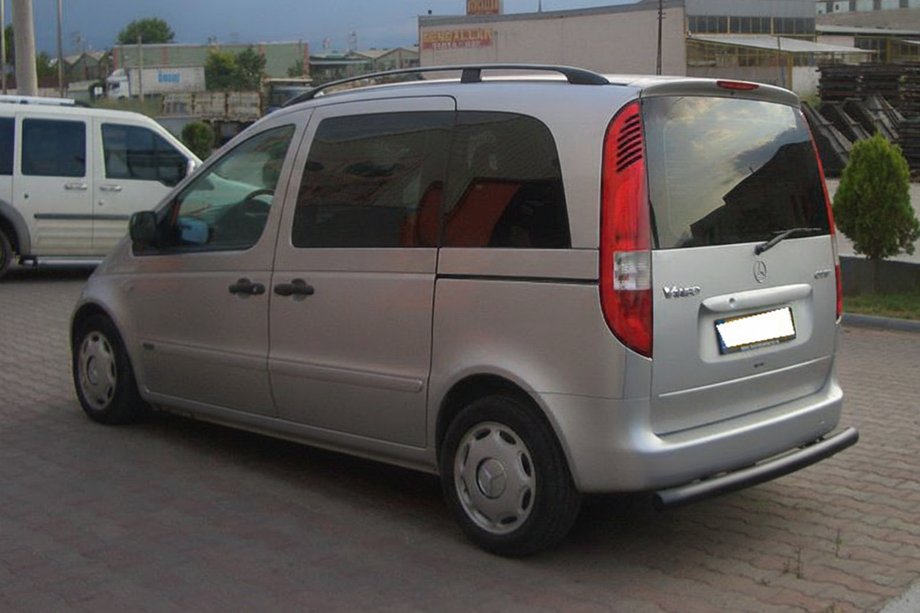 Mercedes Vaneo W414 2001–2005 Takasuojakaari Black (ruostumaton teräs) Kuva 2