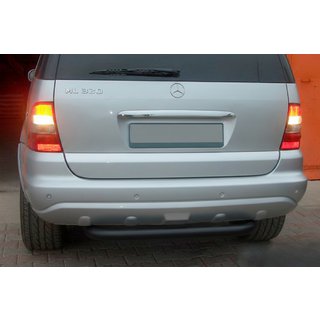 Takasuojakaari AK006 Black (ruostumaton teräs) Mercedes ML W163 1997–2005