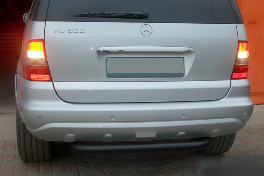 Mercedes ML W163 1997–2005 Takasuojakaari AK006 Black (ruostumaton teräs) Image