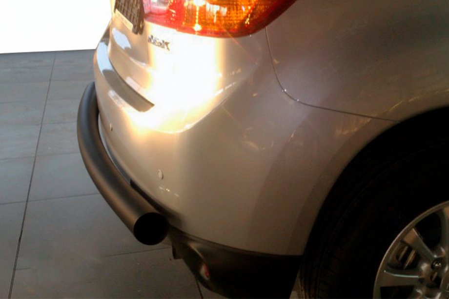 Mitsubishi ASX 2010–2023 Takasuojakaari AK002 Black (ruostumaton teräs) Image