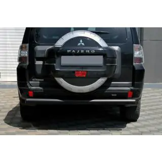 Takasuojakaari AK002 Black (ruostumaton teräs) Mitsubishi Pajero Wagon IV 2006–2021 kuva 1