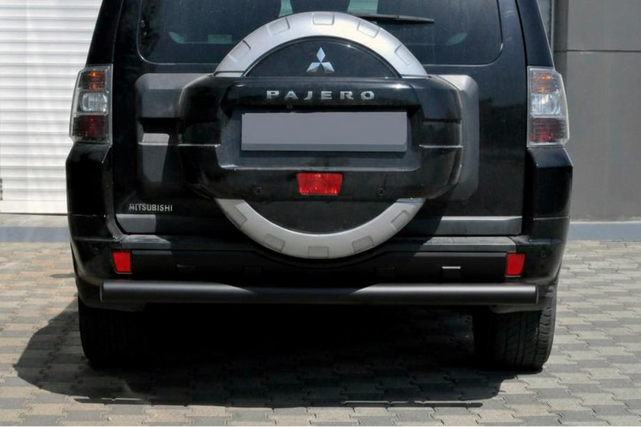 Mitsubishi Pajero Wagon IV 2006–2021 Takasuojakaari AK002 Black (ruostumaton teräs) Kuva 1
