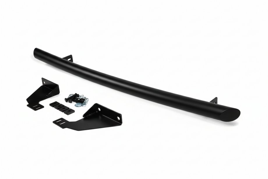 Mitsubishi Pajero Wagon IV 2006–2021 Takasuojakaari AK002 Black (ruostumaton teräs) Kuva 4