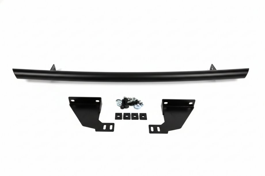 Mitsubishi Pajero Wagon IV 2006–2021 Takasuojakaari AK002 Black (ruostumaton teräs) Kuva 3