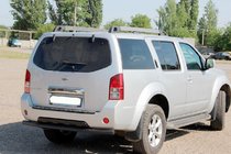 Nissan Pathfinder R51 2005–2014 Takasuojakaari AK002 Black (ruostumaton teräs) kuva 1