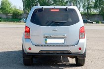 Nissan Pathfinder R51 2005–2014 Takasuojakaari AK002 Black (ruostumaton teräs) kuva 2