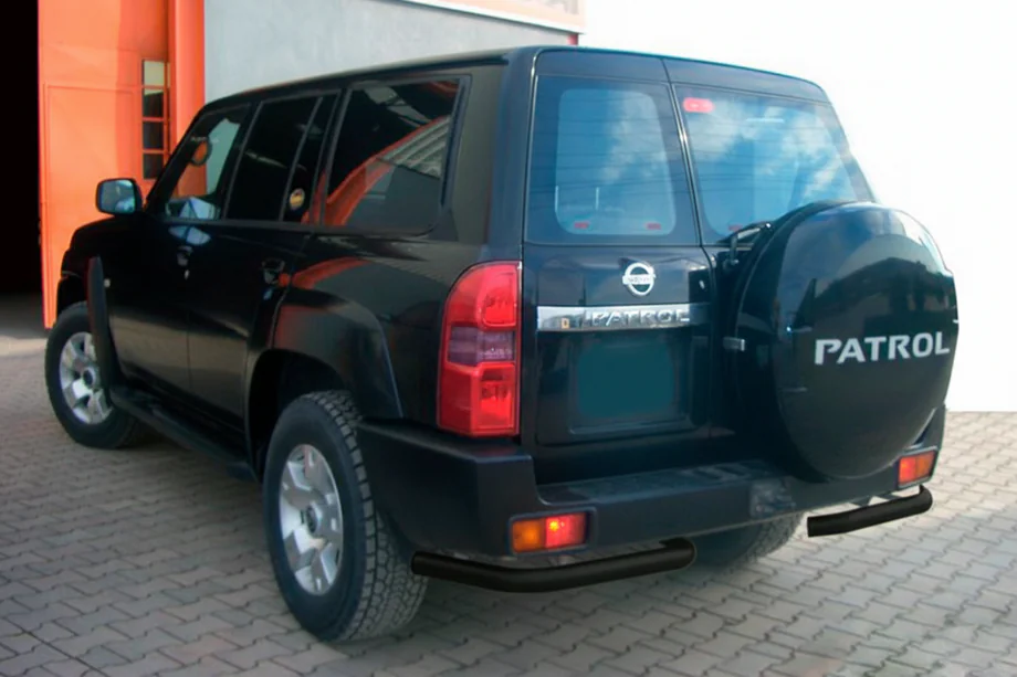 Nissan Patrol Y61 1997–2011 Takakulmat AK003 Black (2 kpl, ruostumaton teräs) Image