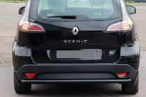 Renault Scenic/Grand 2009–2016 Takasuojakaari AK002 Black (ruostumaton teräs) kuva 1