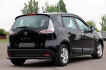 Renault Scenic/Grand 2009–2016 Takasuojakaari AK002 Black (ruostumaton teräs) kuva 2