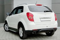 SsangYong Korando 2010–2019 Takasuojakaari AK006 Black (ruostumaton teräs) kuva 1