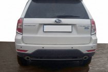 Subaru Forester 2008–2013 Takasuojakaari AK002 Black (ruostumaton teräs) kuva 3