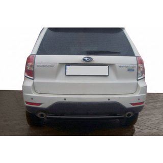 Takasuojakaari AK002 Black (ruostumaton teräs) Subaru Forester 2008–2013 kuva 3