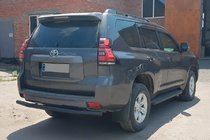 Toyota Land Cruiser Prado 150 2009–2023 Takasuojakaari AK002 Black (ruostumaton teräs) kuva 1