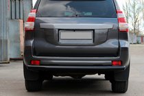 Toyota Land Cruiser Prado 150 2009–2023 Takasuojakaari AK002 Black (ruostumaton teräs) kuva 6