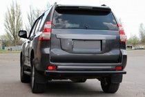 Toyota Land Cruiser Prado 150 2009–2023 Takasuojakaari AK002 Black (ruostumaton teräs) kuva 7