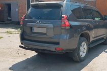 Toyota Land Cruiser Prado 150 2009–2023 Takasuojakaari AK002 Black (ruostumaton teräs) kuva 4
