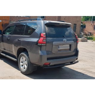 Takasuojakaari AK002 Black (ruostumaton teräs) Toyota Land Cruiser Prado 150 2009–2023 kuva 2