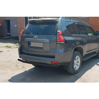 Takasuojakaari AK002 Black (ruostumaton teräs) Toyota Land Cruiser Prado 150 2009–2023 kuva 4