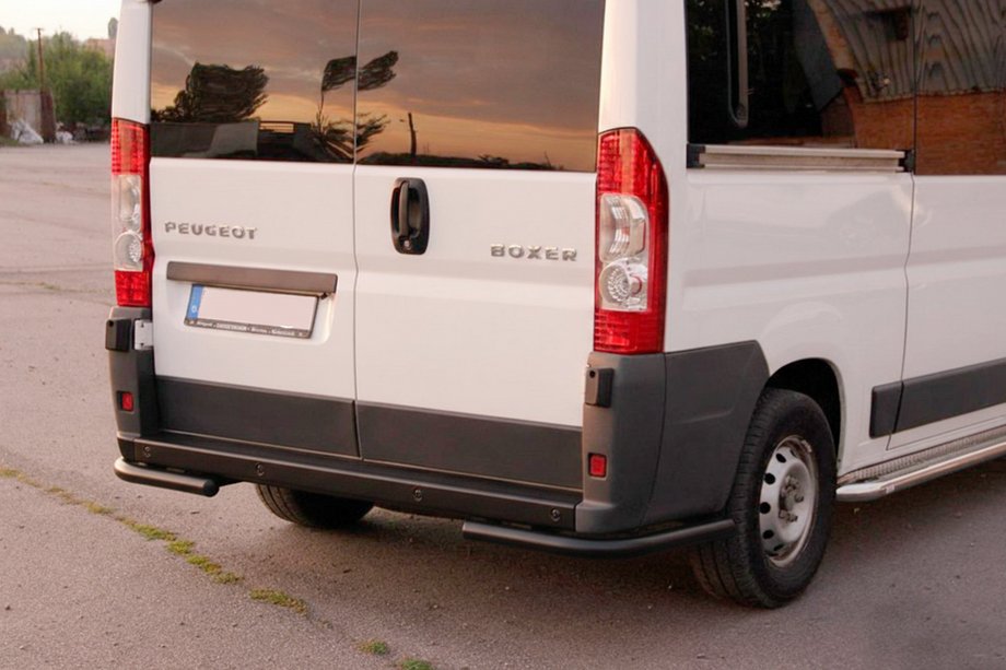 Peugeot Boxer 2006–2025 Takakulmapalat AK003 Black (2 kpl, ruostumaton teräs) Kuva 2