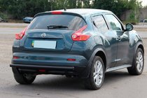 Nissan Juke 2010–2019 Takasuojakaari AK002 Black (ruostumaton teräs) kuva 3