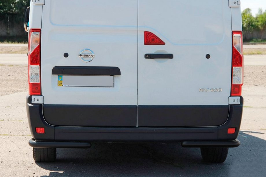 Nissan NV400 2010–2024 Takakulmapalat AK003 Black (2 kpl, ruostumaton teräs) Kuva 2