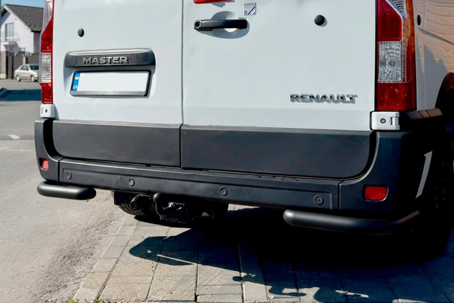 Nissan NV400 2010–2024 Takakulmapalat AK003 Black (2 kpl, ruostumaton teräs) Kuva 8
